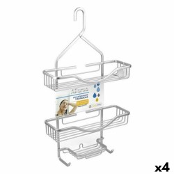 Scaffale da Bagno Confortime Alluma 35,6 x 12 x 63,5 cm (4 Unità)