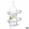Scaffale da Bagno Confortime Alluma 35,6 x 12 x 63,5 cm (4 Unità)