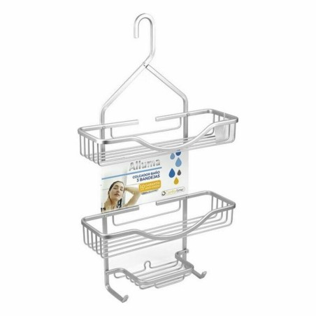 Scaffale da Bagno Confortime Alluma 35,6 x 12 x 63,5 cm (4 Unità)