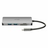 Hub USB C D-Link DUB-M810 Argentato 100 W