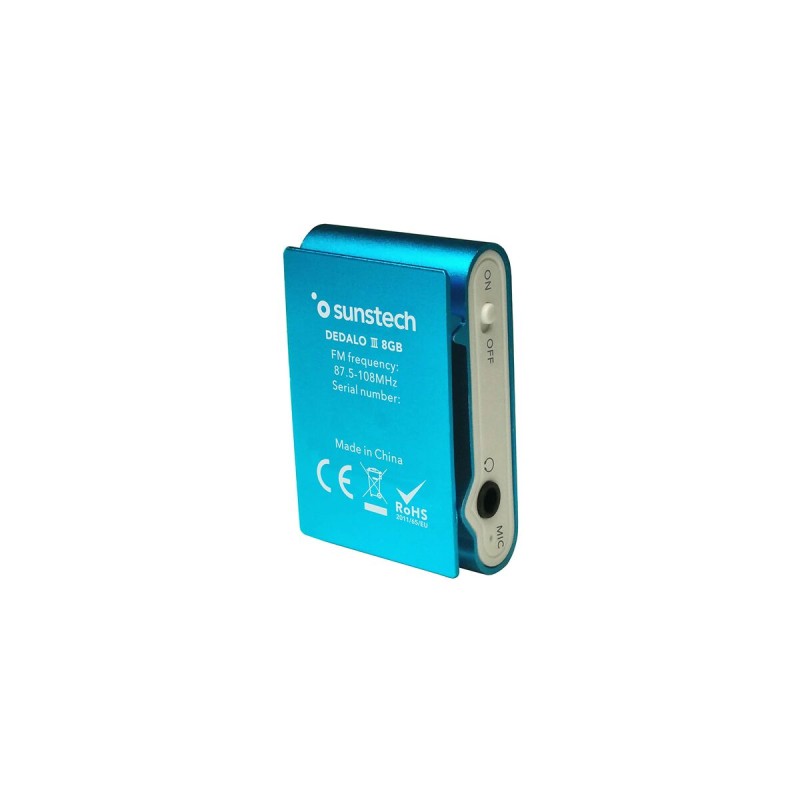 Riproduttore MP3 Sunstech DEDALOIII 1,1" 8 GB Riproduttore MP3 Sunstech DEDALOIII 1,1" 8 GB