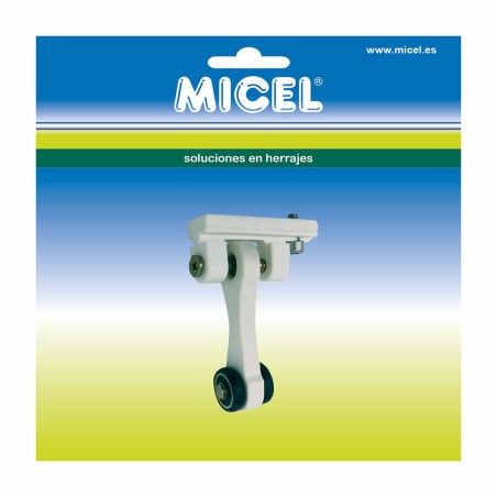 Carrucola per pergola Micel TLD21 Nylon 65 x 18,5 x 90 mm Solcometro Bianco
