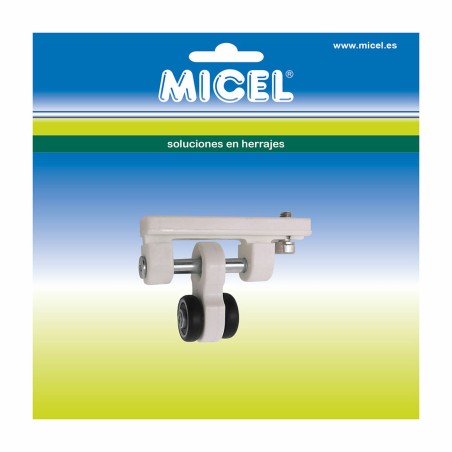 Carrucola per pergola Micel TLD21 Nylon 65 x 18,5 x 48 mm Solcometro Bianco