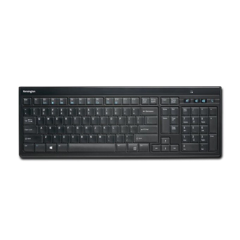 Tastiera Kensington K72344ES Qwerty in Spagnolo Nero Multicolore Spagnolo QWERTY Tastiera Kensington K72344ES Qwerty in Spagnolo Nero Multicolore Spagnolo QWERTY