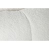 Poggiapiedi Home ESPRIT Bianco Poliestere Metallo 65 x 65 x 35 cm