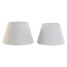 Paralume Home ESPRIT Beige Lino Metallo 40 x 40 x 25 cm (2 Unità)