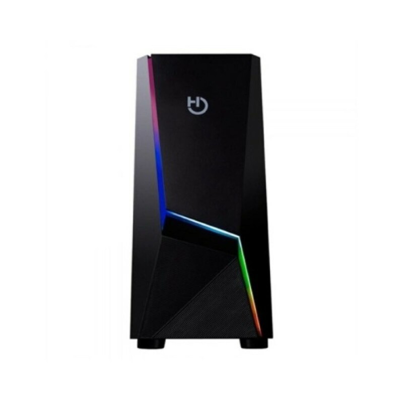 Case computer desktop ATX Hiditec CHA010027 Nero ARGB Case computer desktop ATX Hiditec CHA010027 Nero ARGB