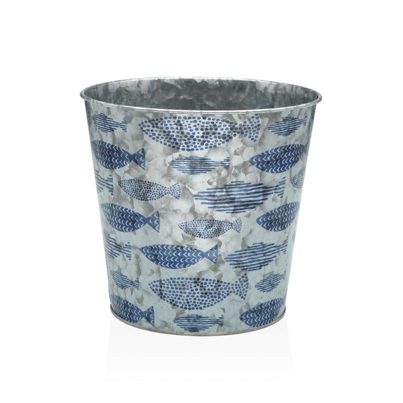 Vaso Versa Metallo Minimalista 18 x 17 x 18 cm Vaso Versa Metallo Minimalista 18 x 17 x 18 cm