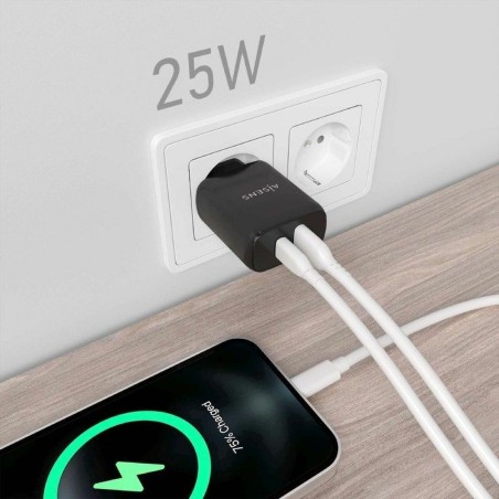 Caricabatterie da Parete Aisens A110-0759 Nero 25 W (1 Unità)