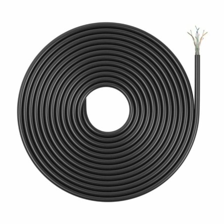 Cavo di Rete Rigido UTP Categoria 6 Aisens AWG23 Nero 305 m