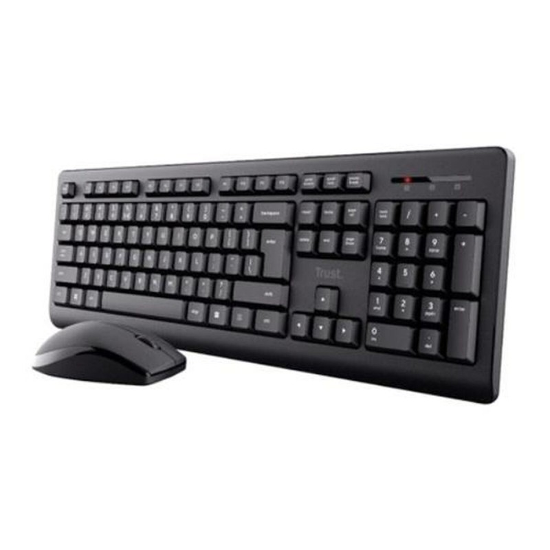 Tastiera e Mouse Wireless Trust 25433 Nero Tastiera e Mouse Wireless Trust 25433 Nero