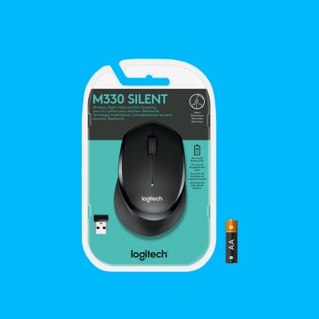Mouse senza Fili Logitech 910-004909 Nero
