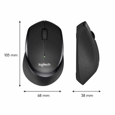 Mouse senza Fili Logitech 910-004909 Nero