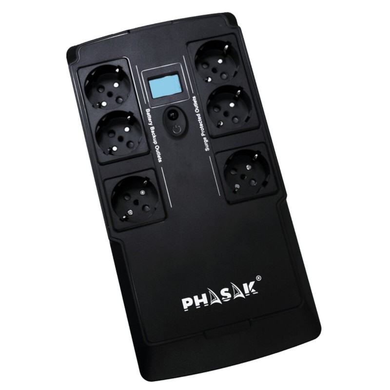 Gruppo di Continuità Interattivo UPS Phasak PH 9478 800 VA Gruppo di Continuità Interattivo UPS Phasak PH 9478 800 VA