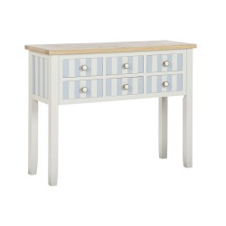 Ingresso Home ESPRIT Azzurro Bianco 103 x 35 x 80 cm