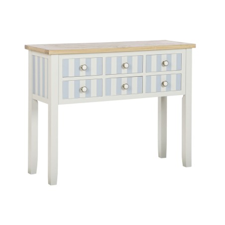 Ingresso Home ESPRIT Azzurro Bianco 103 x 35 x 80 cm