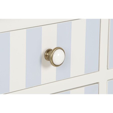 Ingresso Home ESPRIT Azzurro Bianco 103 x 35 x 80 cm
