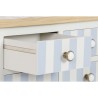 Ingresso Home ESPRIT Azzurro Bianco 103 x 35 x 80 cm