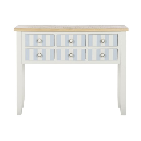 Ingresso Home ESPRIT Azzurro Bianco 103 x 35 x 80 cm