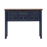 Ingresso Home ESPRIT Marrone Blu Marino 103 x 35 x 80 cm