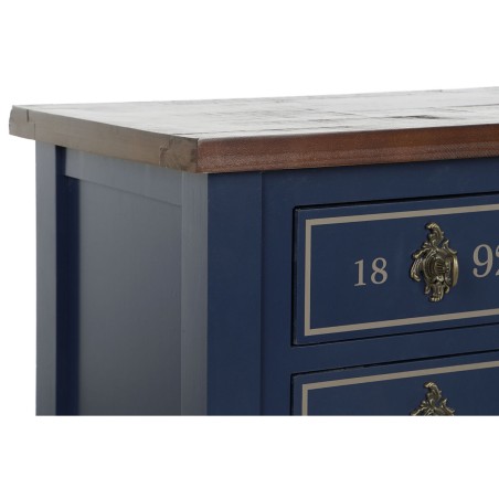 Ingresso Home ESPRIT Marrone Blu Marino 103 x 35 x 80 cm
