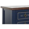 Ingresso Home ESPRIT Marrone Blu Marino 103 x 35 x 80 cm