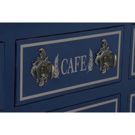 Ingresso Home ESPRIT Marrone Blu Marino 103 x 35 x 80 cm