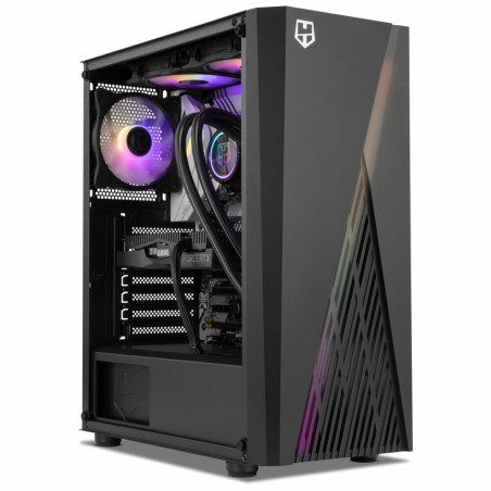 Case computer desktop ATX Nox-Xtreme NXHUMMERFROST Nero ATX