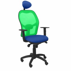 Sedia Ufficio con Poggiatesta Jorquera Piqueras y Crespo ALI229C Azzurro