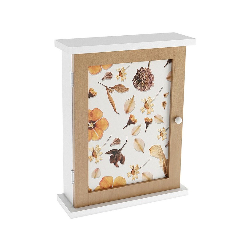Armadietto portachiavi Versa Petali Legno MDF 6,5 x 26 x 20 cm Armadietto portachiavi Versa Petali Legno MDF 6,5 x 26 x 20 cm