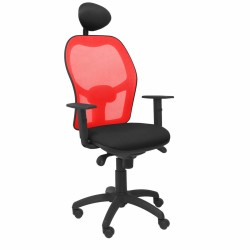 Sedia Ufficio con Poggiatesta Jorquera Piqueras y Crespo ALI840C Nero