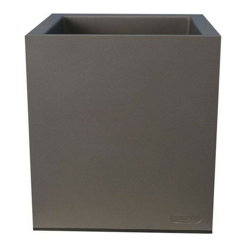 Vaso Riviera Grigio Plastica Quadrato Vaso Riviera Grigio Plastica Quadrato