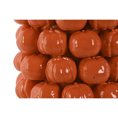 Vaso Home ESPRIT Arancio Ceramica Gres Tropicale 25 x 25 x 30 cm