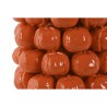 Vaso Home ESPRIT Arancio Ceramica Gres Tropicale 25 x 25 x 30 cm