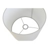 Paralume Home ESPRIT Beige Lino Metallo 40 x 40 x 28 cm (2 Unità)