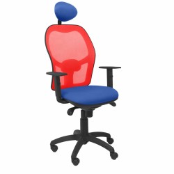 Sedia Ufficio con Poggiatesta Jorquera Piqueras y Crespo ALI229C Azzurro