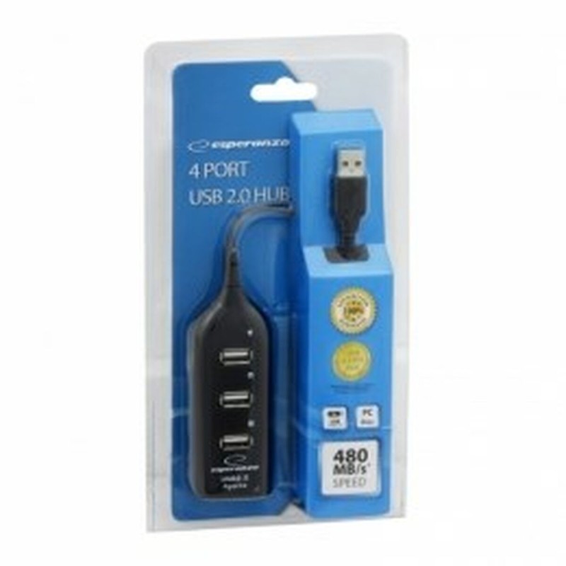 Hub USB Esperanza EA116 Nero Hub USB Esperanza EA116 Nero