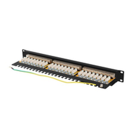 Cavo di Rete Rigido UTP Categoria 6 Lanberg PPSA-1024-B Nero