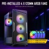 Case computer desktop ATX Antec AX61 Elite Nero