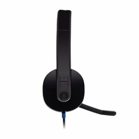 Auricolare con Microfono Gaming Logitech H540 Nero