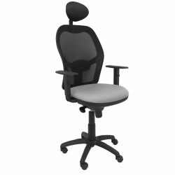 Sedia Ufficio con Poggiatesta Jorquera Piqueras y Crespo BALI40C Grigio
