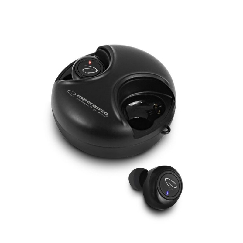 Auricolari in Ear Bluetooth Esperanza EH228K Nero Auricolari in Ear Bluetooth Esperanza EH228K Nero
