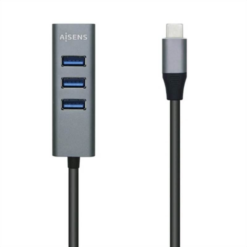 Hub USB Aisens A109-0508 Grigio (1 Unità) Hub USB Aisens A109-0508 Grigio (1 Unità)