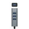 Hub USB Aisens A109-0508 Grigio (1 Unità)