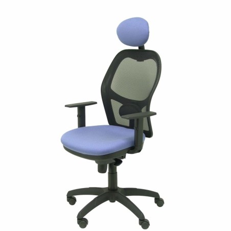 Sedia Ufficio con Poggiatesta Jorquera Piqueras y Crespo ALI261C Azzurro