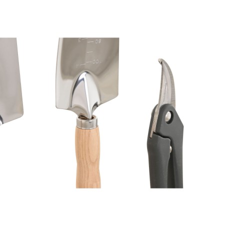 Kit di attrezzi per il giardinaggio Home ESPRIT Bianco Verde Poliestere Alluminio 7 Pezzi