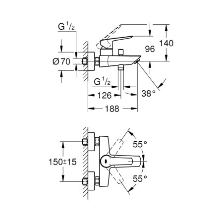 Rubinetto Monocomando Grohe 23206002