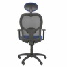 Sedia Ufficio con Poggiatesta Jorquera Piqueras y Crespo ALI229C Azzurro