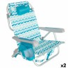 Sedia da Spiaggia Aktive 50 x 70 x 45 cm (2 Unità)