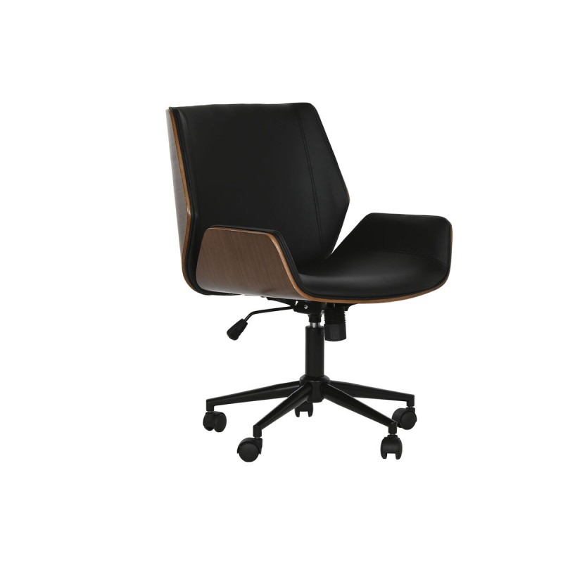 Sedia da Ufficio Home ESPRIT Nero Sedia da Ufficio Home ESPRIT Nero